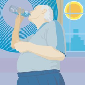 Viel trinken gegen die Ausdörrung
