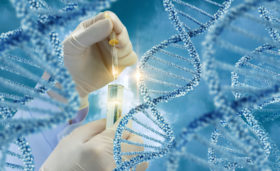 DNA Gene Genmanipulation Labor