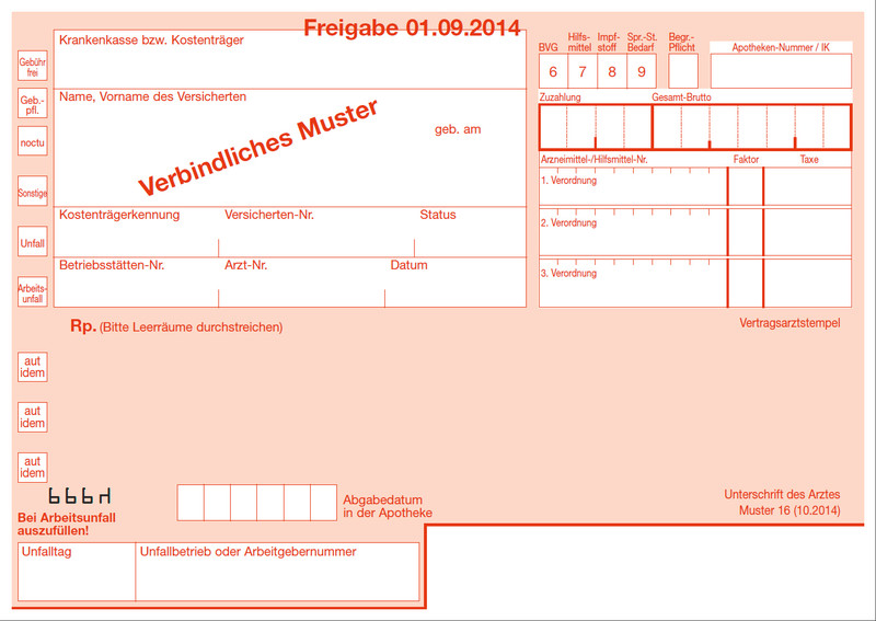 Rezept Muster