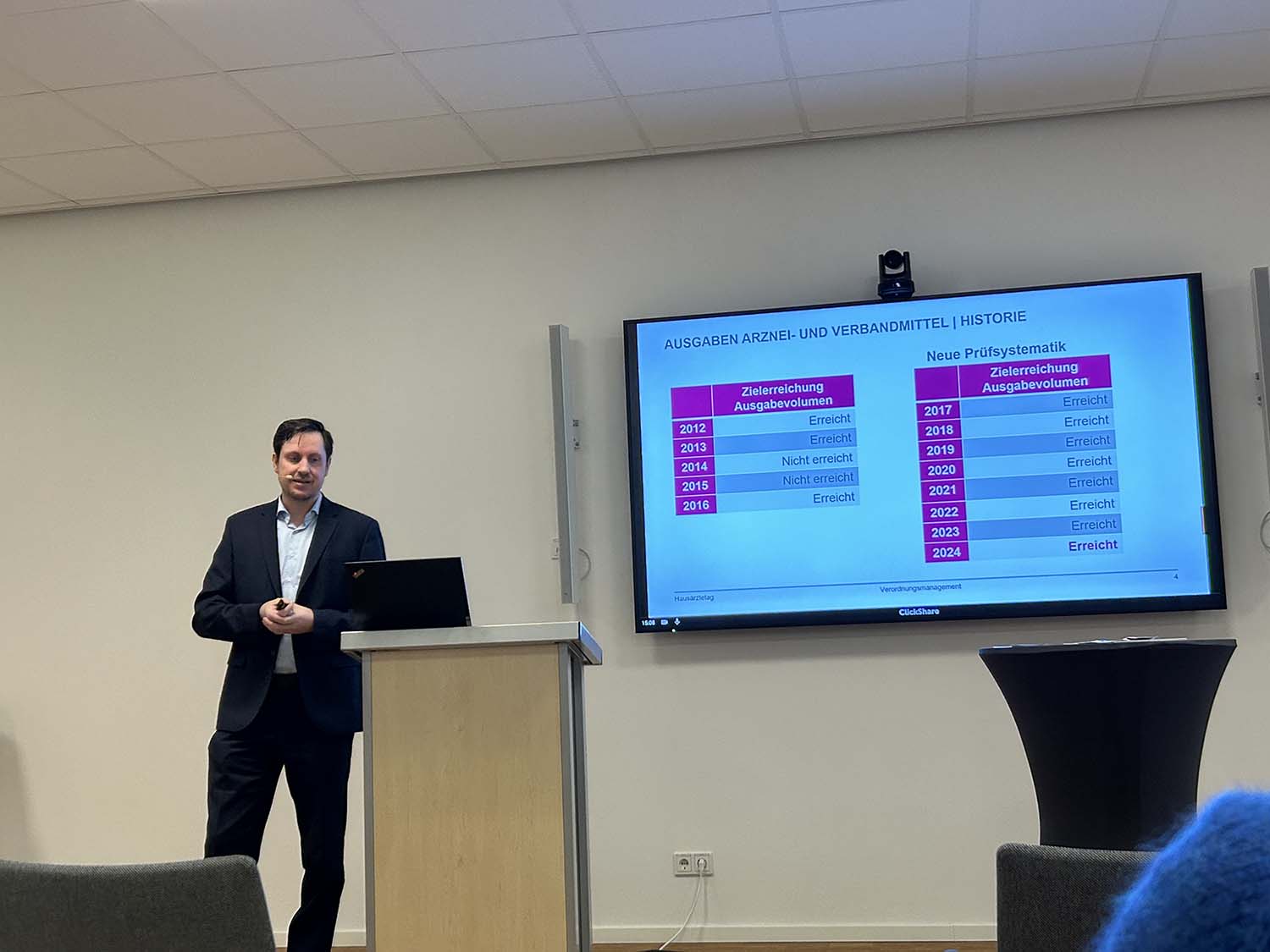Während Auffälligkeitsprüfungen zumindest in Rheinland-Pfalz kein Problem darstellen, sind es die Einzelfallprüfungen, die stark zugenommen haben, warnt Christian Nehling, KV Rheinland-Pfalz beim rheinland-pfälzischen Hausärztinnen- und Hausärztetag.